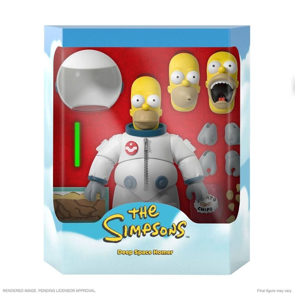 Super7 The Simpsons Ultimate Actionfigur Deep Space Homer 18 cm