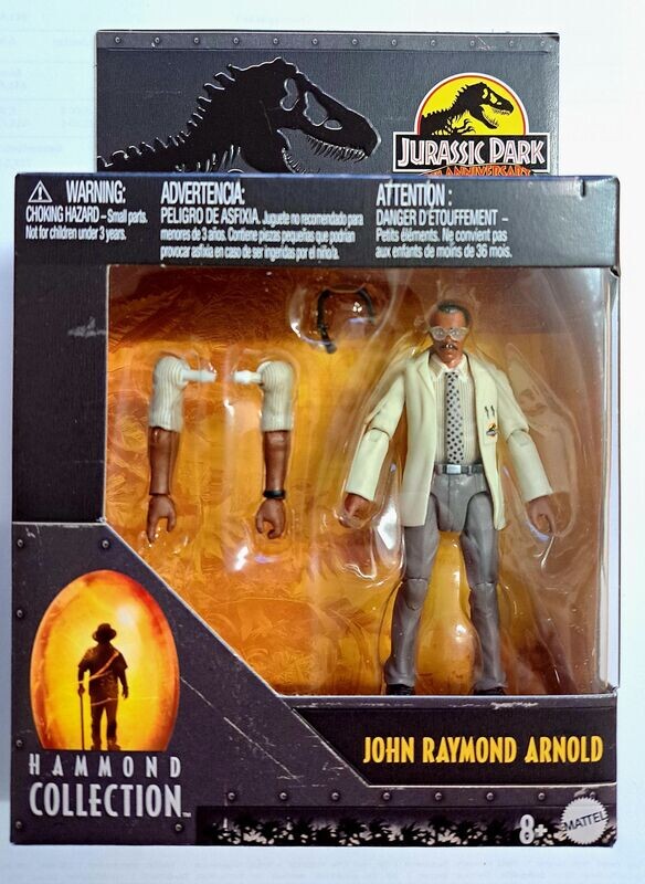 Mattel Jurassic World Hammond Collection Ray Arnold Actionfigur 10 cm