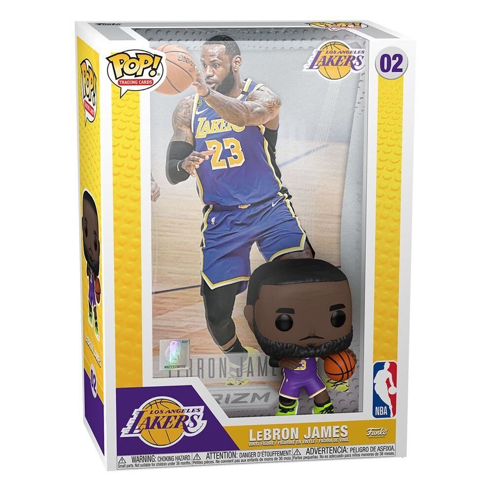 Funko POP! NBA Trading Cards Basketball LeBron James Vinyl Figur 9 cm