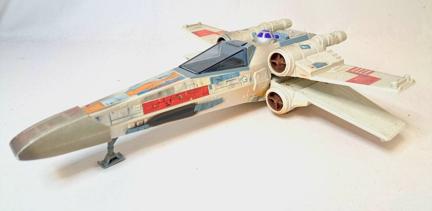 Tonka Star Wars 1995 X-Wing X-Flügler inkl. Soundgeräusche Power of the Force