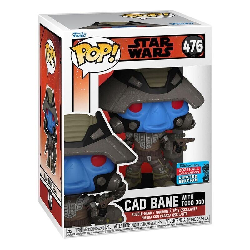 Funko POP! Star Wars Cad Bane w/ Todo NYCC Exclusive