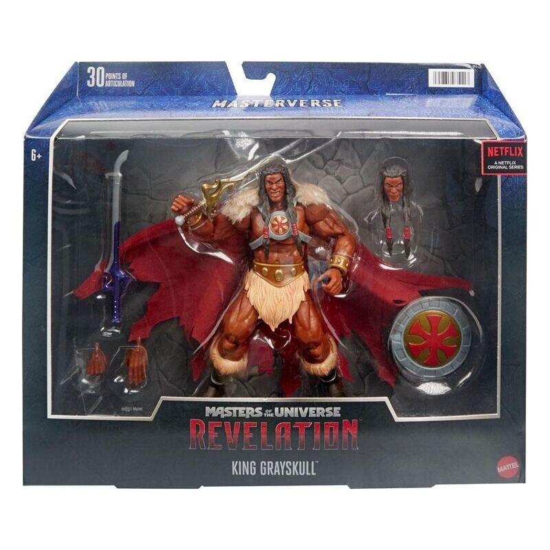 Mattel Masters of the Universe Revelation King Grayskull Actionfigur 18 cm
