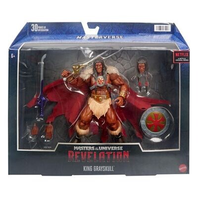 Mattel Masters of the Universe Revelation King Grayskull Actionfigur 18 cm