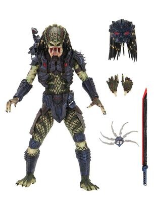 NECA Predator 2 Ultimate Armored Lost Predator 20 cm Actionfigur