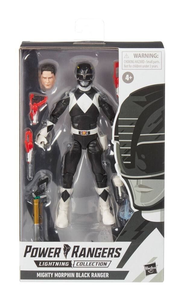 Power Rangers Lightning Collection Mighty Morphin Black Ranger 15 cm