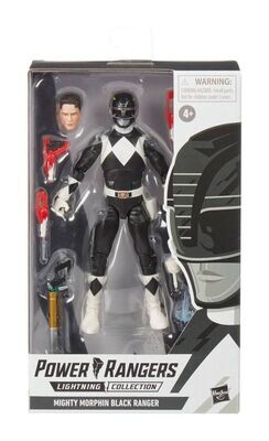 Power Rangers Lightning Collection Mighty Morphin Black Ranger 15 cm