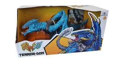 McFarlane Toys RAW10 Terror-Don blau Drache Actionfigur ca. 33 cm