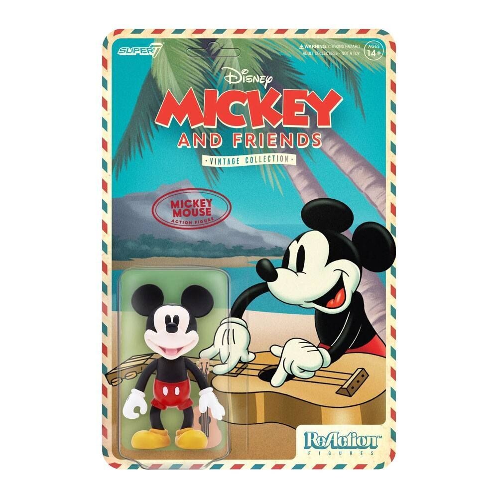 Super7 ReAction Disney Vintage Collection Mickey Mouse (Hawaiian)