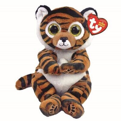 TY Beanie Bellies Baby - Clawdia Tiger Plüschfigur ca. 15 cm