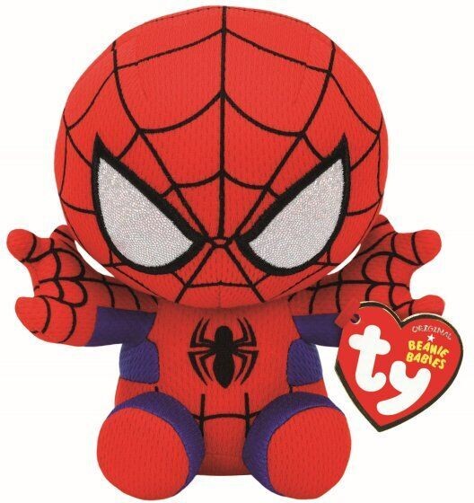TY Beanie Babies - Marvel - Spiderman Plüschfigur