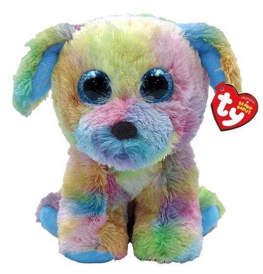 TY Beanie Baby Boo - Max (Autism) Dog - Plüschfigur ca. 15 cm