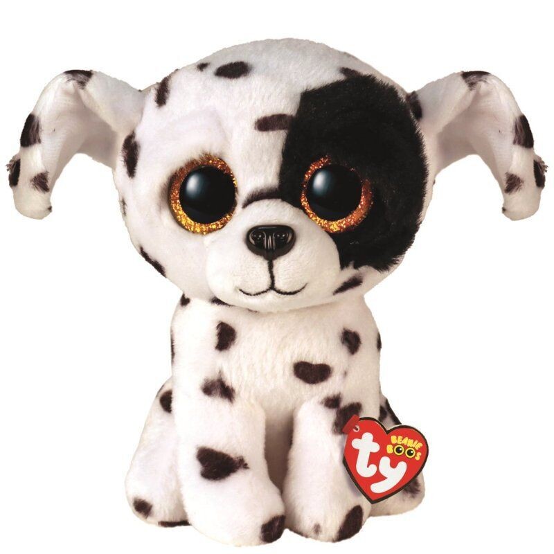 TY Beanie Baby Boo - Luther Dog - Plüschfigur ca. 15 cm