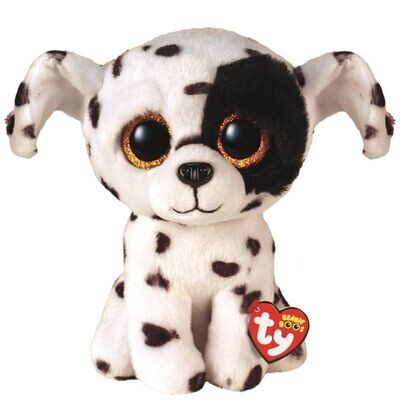 TY Beanie Baby Boo - Luther Dog - Plüschfigur ca. 15 cm