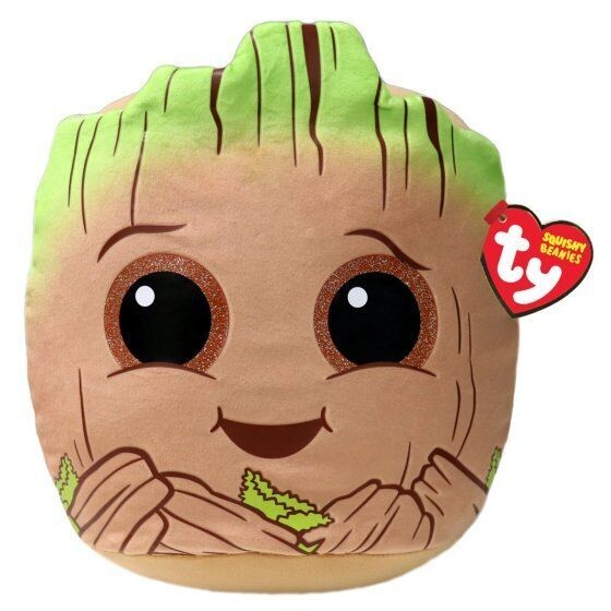 TY Squishy Beanie - Marvel Groot - Plüschkissen 35 cm