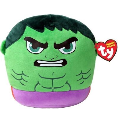 TY Squishy Beanie - Marvel Hulk - Plüschkissen 20 cm