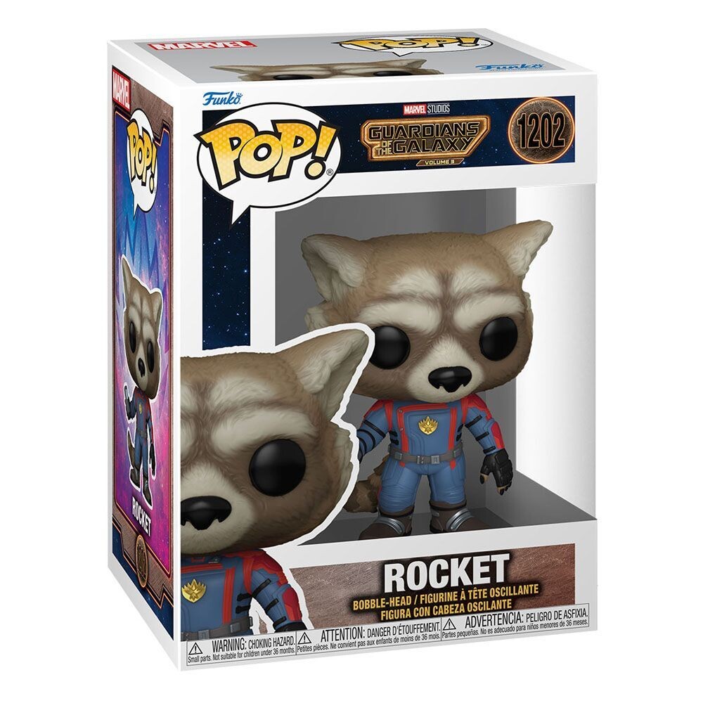 Funko POP! Guardians of the Galaxy Vol. 3 Rocket Vinyl Figur