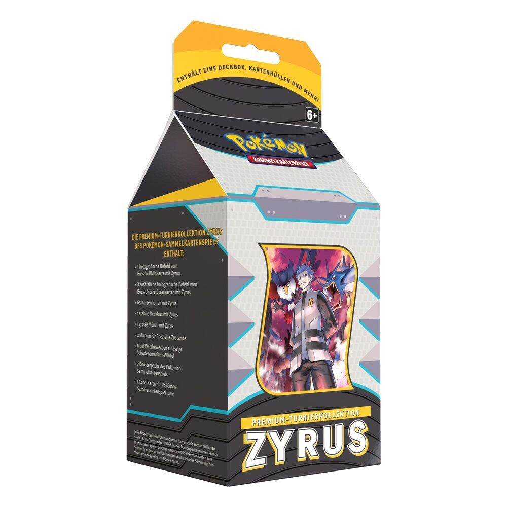 Pokemon Zyrus Premium-Turnierkollektion deutsch Booster Hüllen Deckbox
