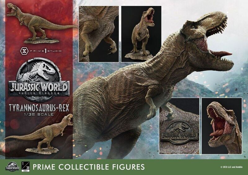 Prime 1 Jurassic World: Fallen Kingdom Tyrannosaurus-Rex PVC Statue