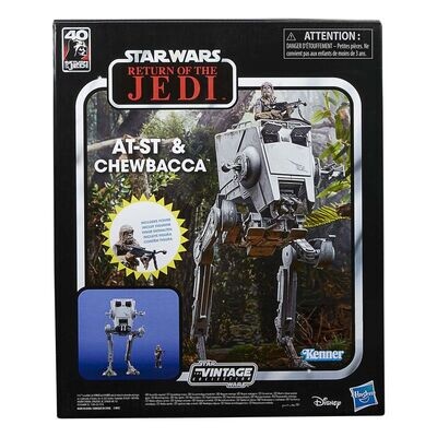 Kenner Star Wars Vintage Collection AT-ST + Chewbacca Figur Episode VI
