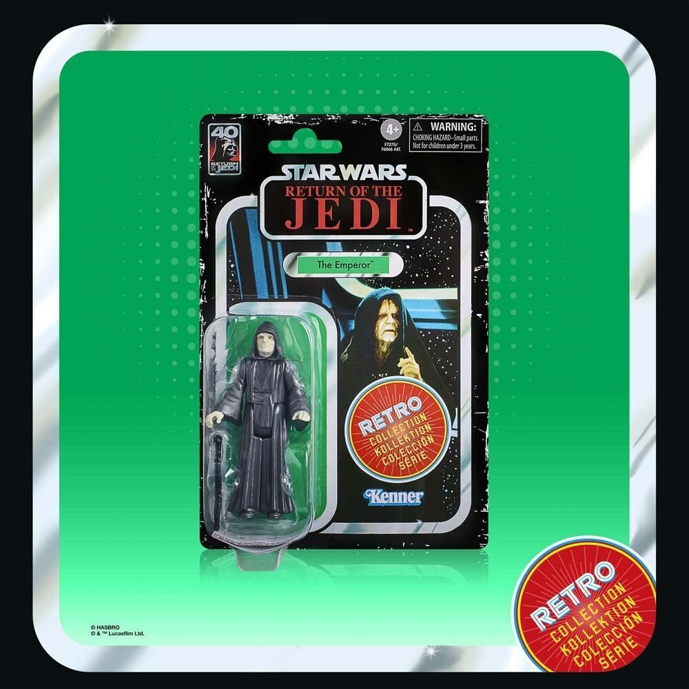 Kenner Star Wars Episode VI The Emperor Actionfigur Retro Collection