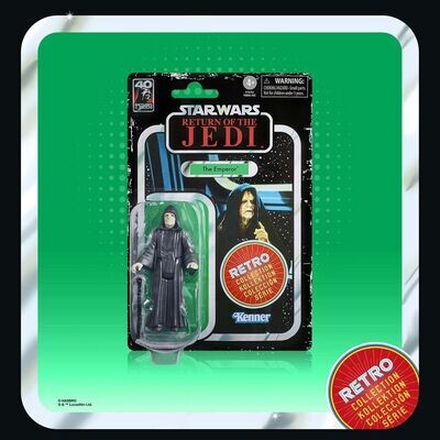 Kenner Star Wars Episode VI The Emperor Actionfigur Retro Collection