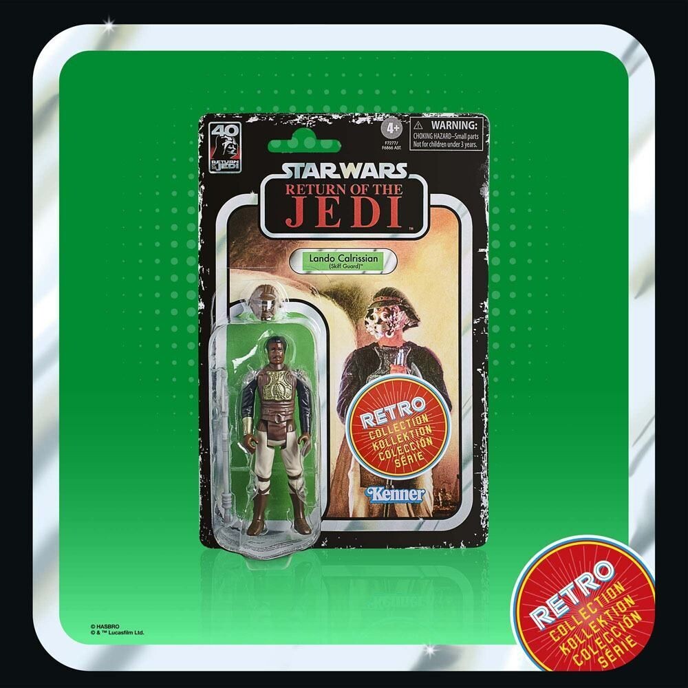 Kenner Star Wars Episode VI Lando Calrissian Skiff Guard Retro Collection