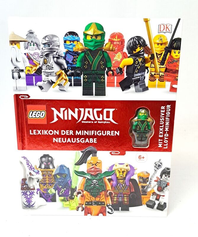 LEGO Ninjago Lexikon der Minifiguren Neuausgabe mit exklusiver Lloyd Figur
