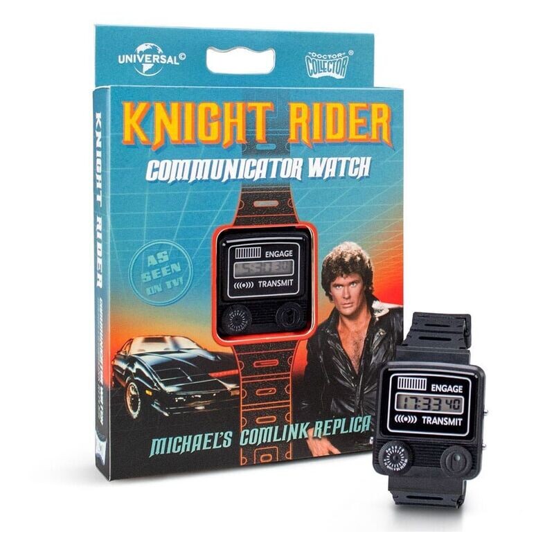 Knight Rider K.I.T.T. Michael´s Commlink Uhr Replica Communicator Watch