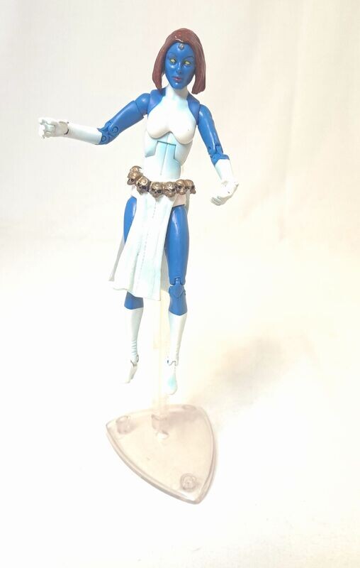 Toy Biz Marvel Legens Mystique Actionfigur inkl. Ständer Sentinel Serie 2005