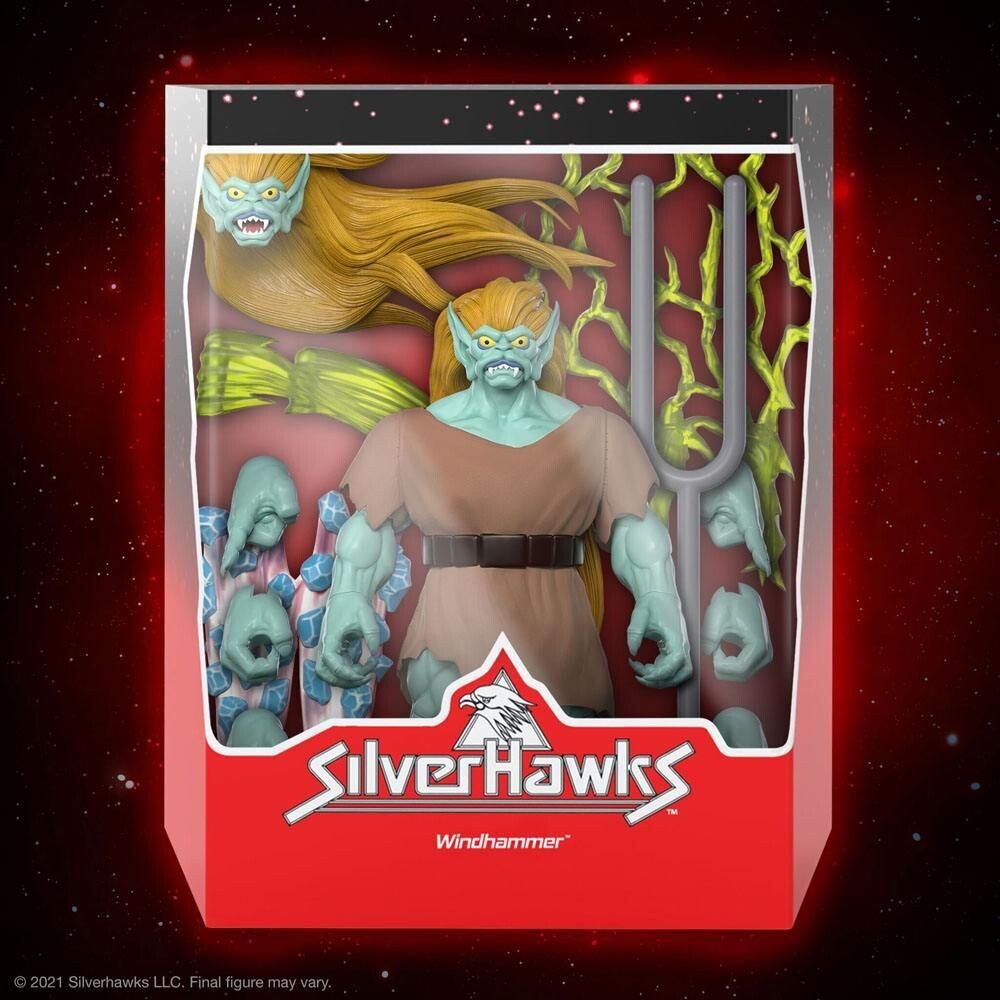 Super7 SilverHawks Ultimates Actionfigur Windhammer 18 cm