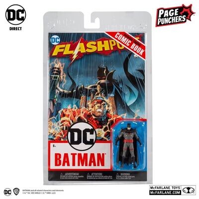DC Direct Page Punchers Figur + Comic Batman (Flashpoint) 8 cm