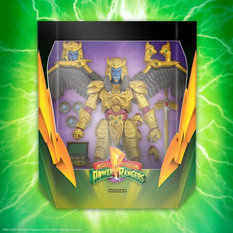 Super7 Mighty Morphin Power Rangers Ultimates Actionfigur Goldar 20 cm