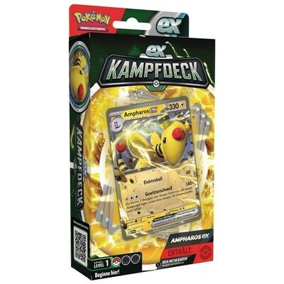 Pokemon Sammelkarten TCG EX-Kampfdeck Ampharos ex deutsch