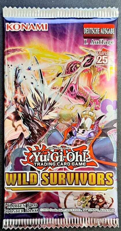 Konami Yu-Gi-Oh! TCG Wild Survivors 1.Auflage Booster Pack deutsch