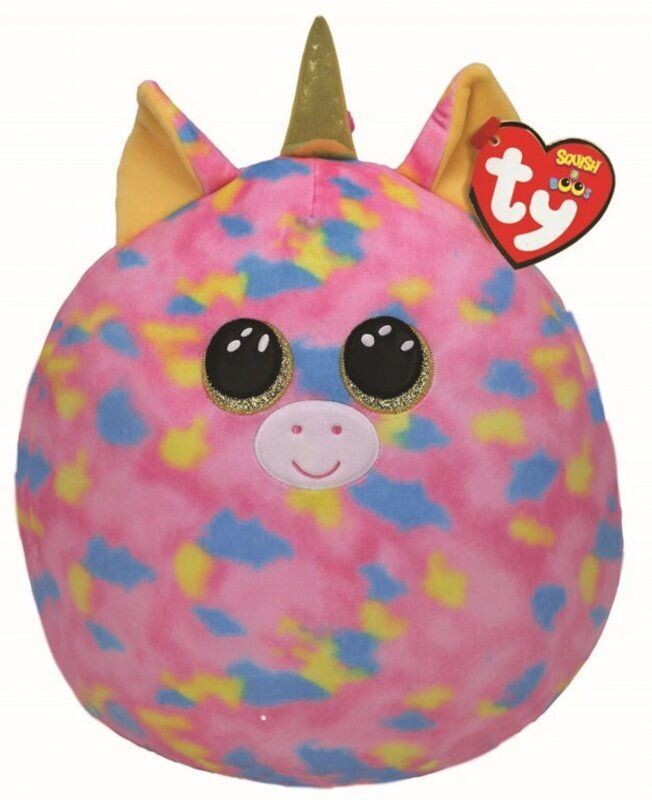 TY Squishy Beanie - Fantasie Einhorn - Plüschkissen ca. 35 cm