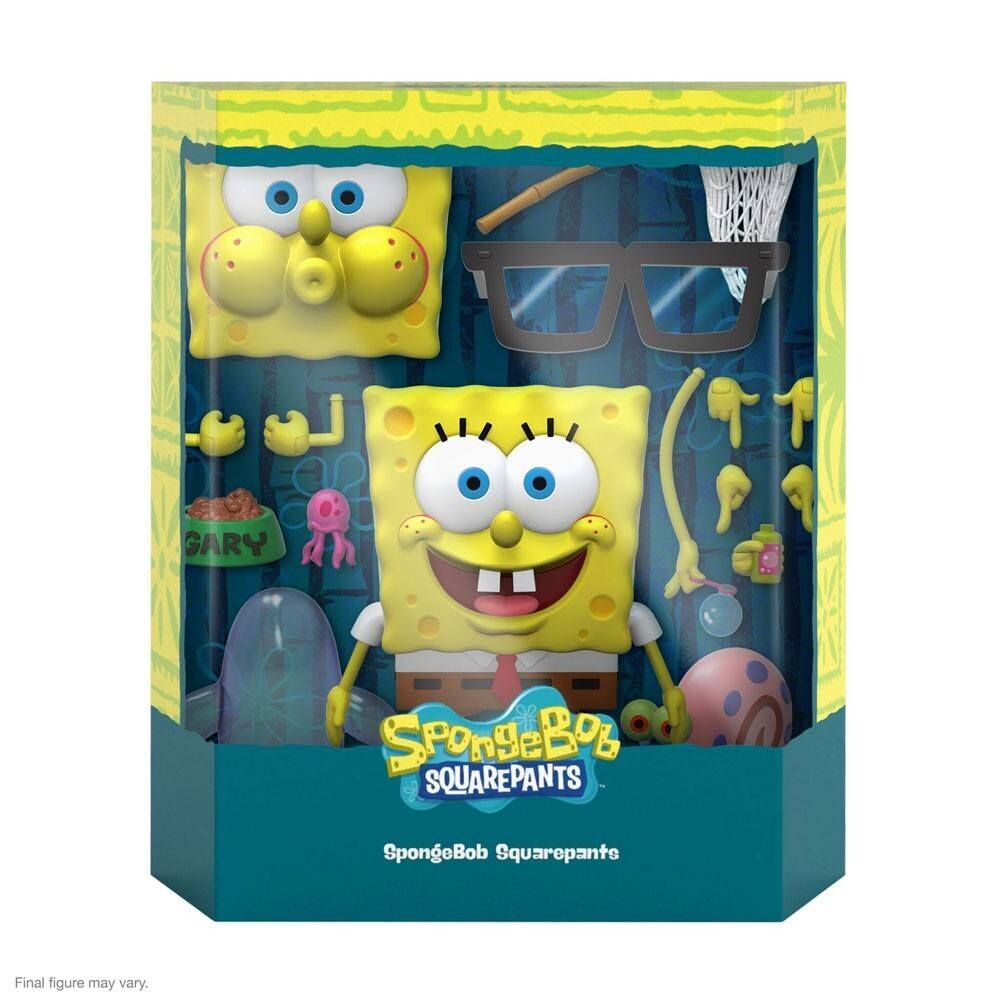 Super7 SpongeBob Schwammkopf Ultimates Actionfigur 18 cm SpongeBob