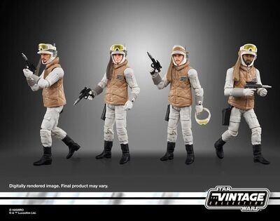Kenner Star Wars Vintage Collection Rebel Soldier/Hoth Echo Base 4er Set