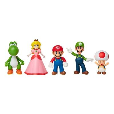 Jakks Pacific World of Nintendo Super Mario & Friends 5er Boxset Exclusive