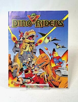 TYCO Dino Riders Mini Comic Werbeheft Promotion Werbung Katalog