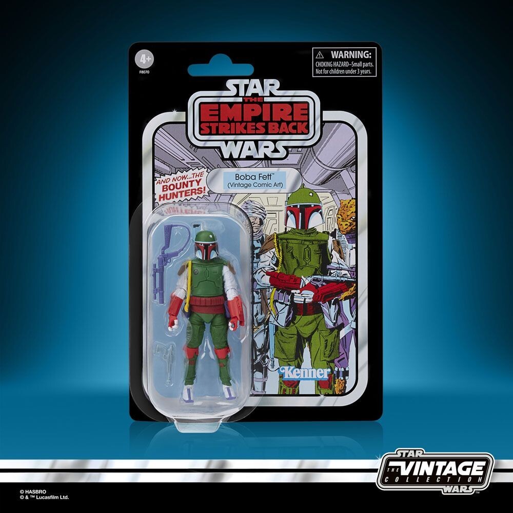 Kenner Star Wars The Vintage Collection Boba Fett TESB (Comic Art)