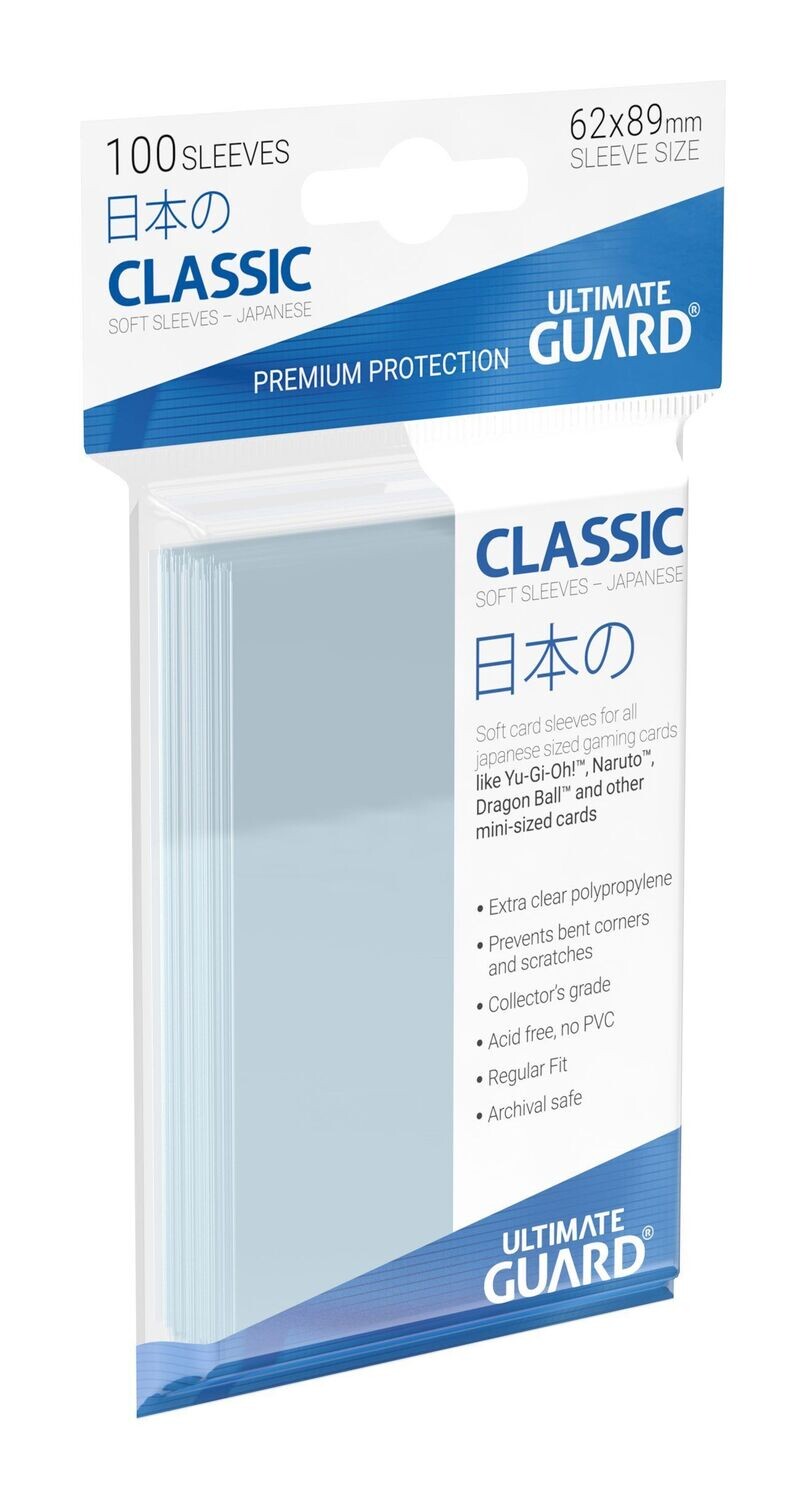 Ultimate Guard Classic Soft Sleeves Hüllen (100) YuGiOh japanische Größe
