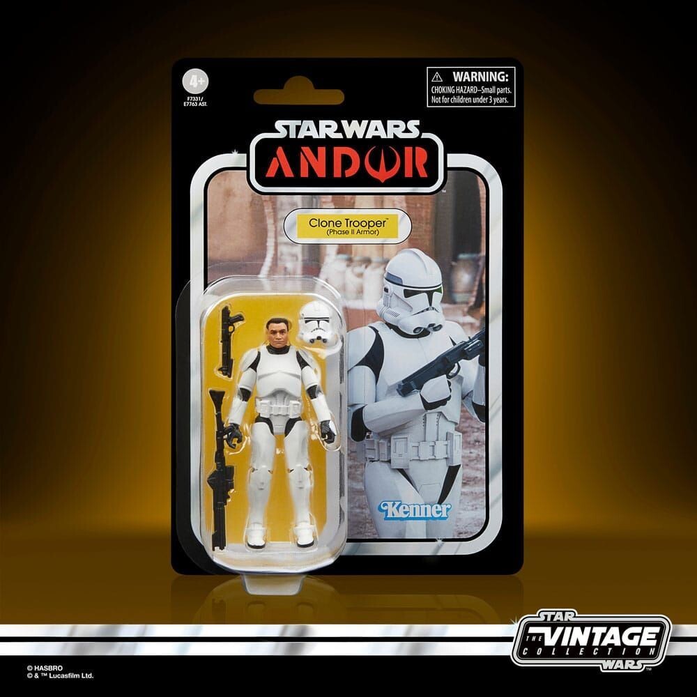 Kenner Star Wars The Vintage Collection Clone Trooper Phase II Actionfigur
