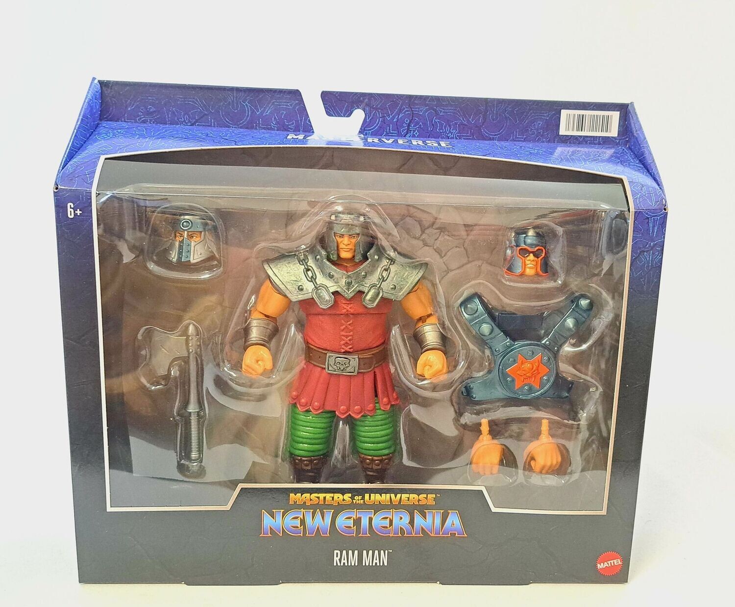 Masters of the Universe New Eternia Masterverse Deluxe Ram-Man Figur