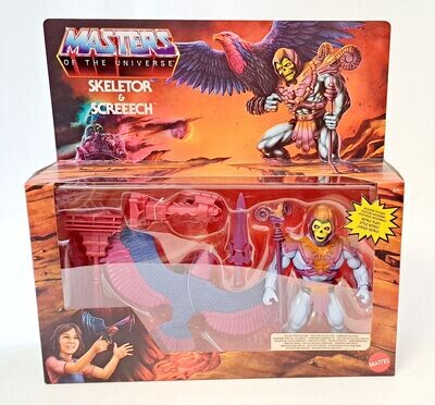 Masters of the Universe Origins 2er Pack Skeletor & Screeech