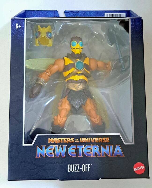 Masters of the Universe New Eternia Masterverse Buzz-Off Figur 18 cm
