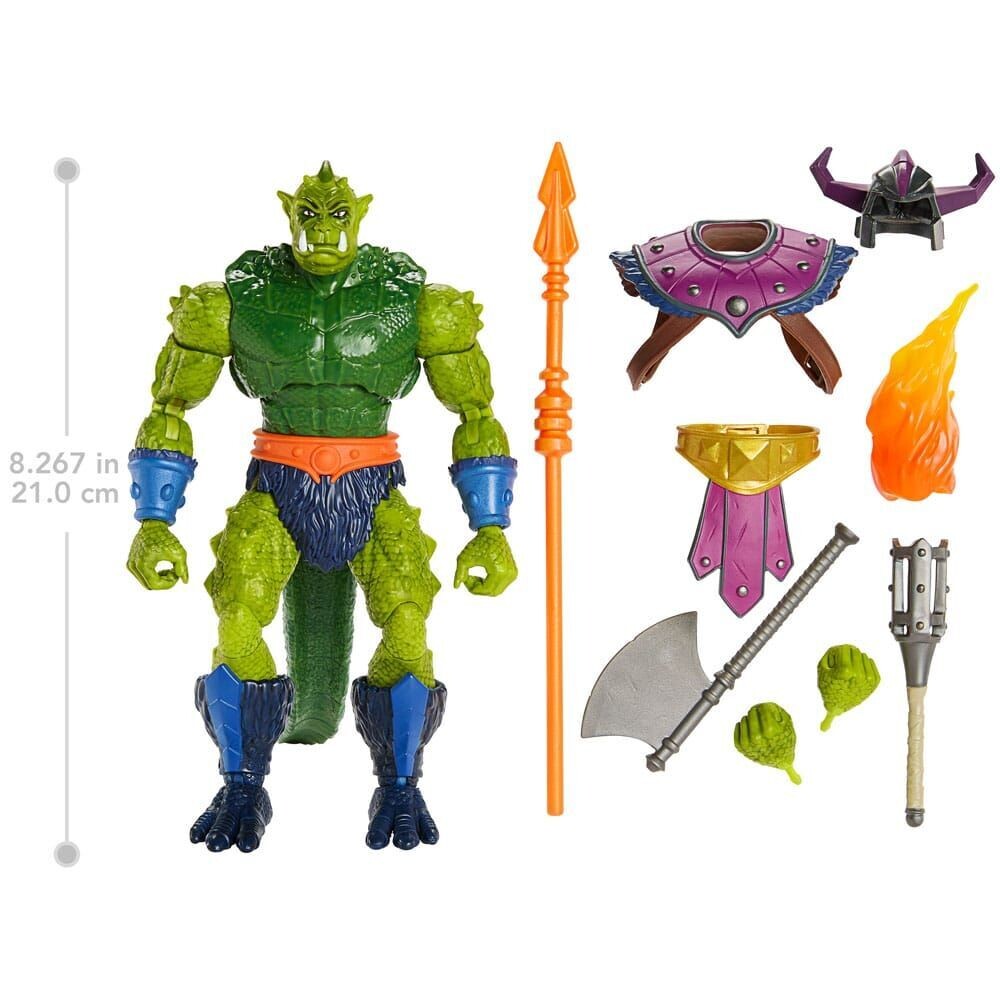 Masters of the Universe New Eternia Masterverse Whiplash Figur 18 cm