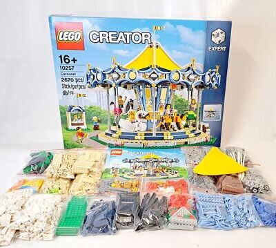 LEGO Creator Expert 10257 Karussell 2670 Teile 100 % KOMPLETT inkl. BA + OVP
