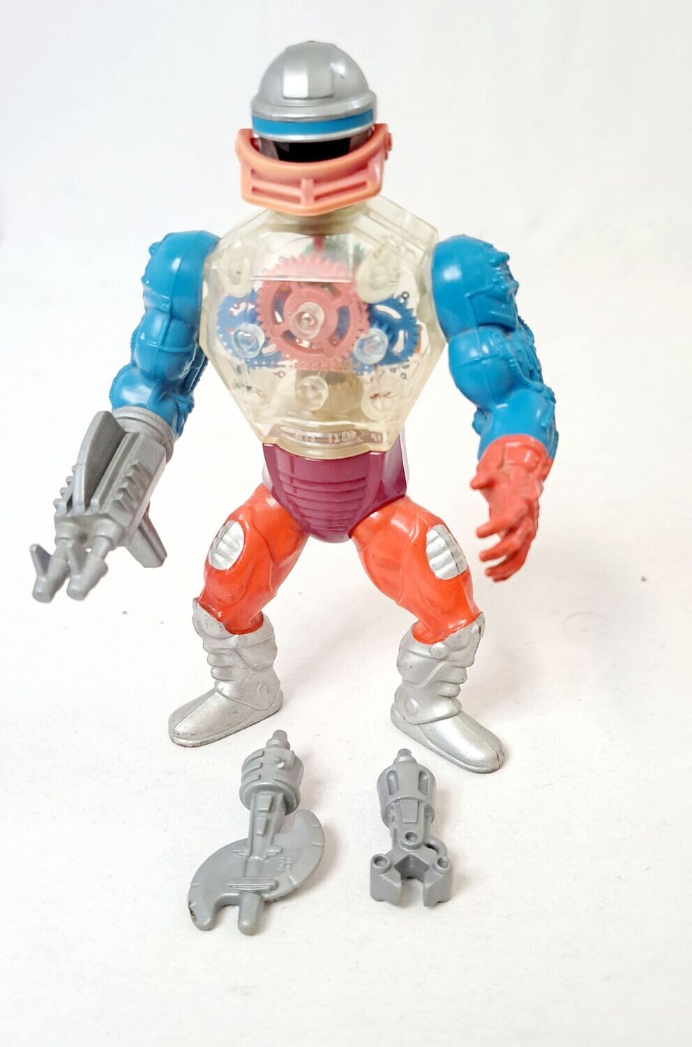 Mattel Masters of the Universe Vintage He-Man Roboto Mattel Inc. 1984 komplett