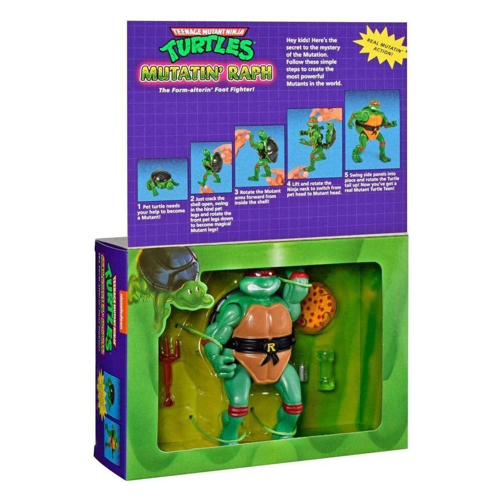 Playmates Toys TMNT Turtles Raphael Classic Mutatin