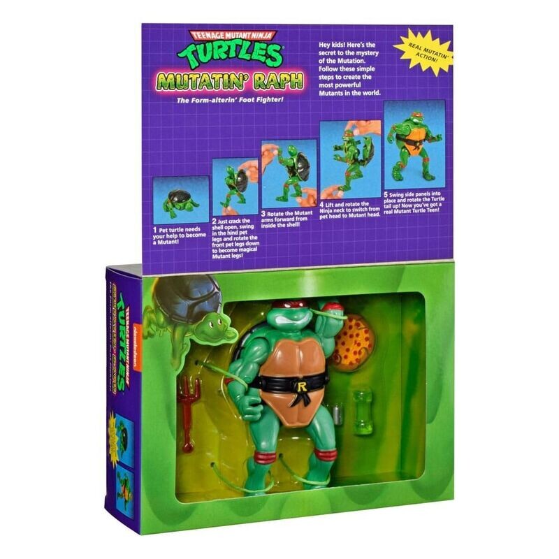 Playmates Toys TMNT Turtles Raphael Classic Mutatin
